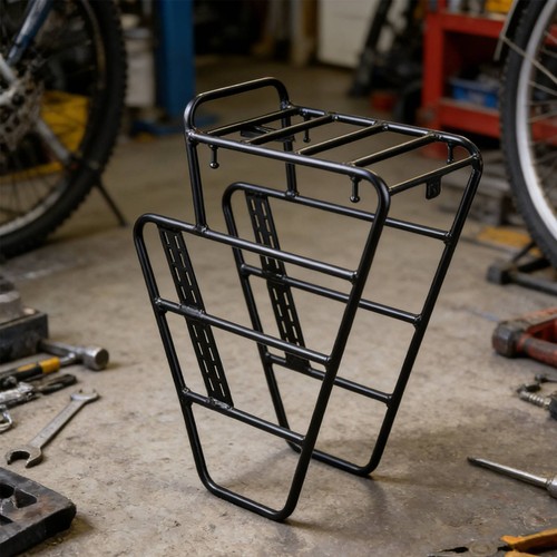 Gravel bike front - front, carrier
