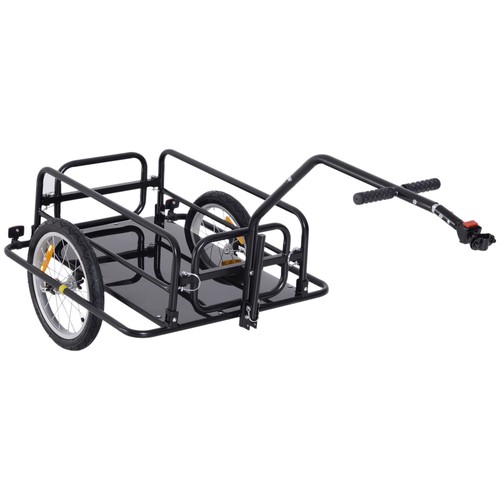 Homcom folding bicycle cargo - homcom,