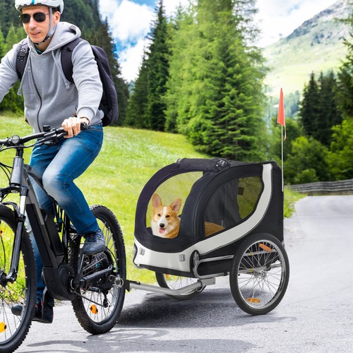 Pet bicycle trailer dog - trailer,