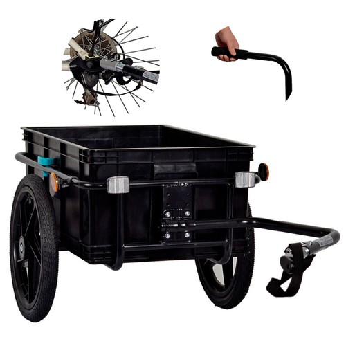 Bike cargo trailer trolley - trailer,